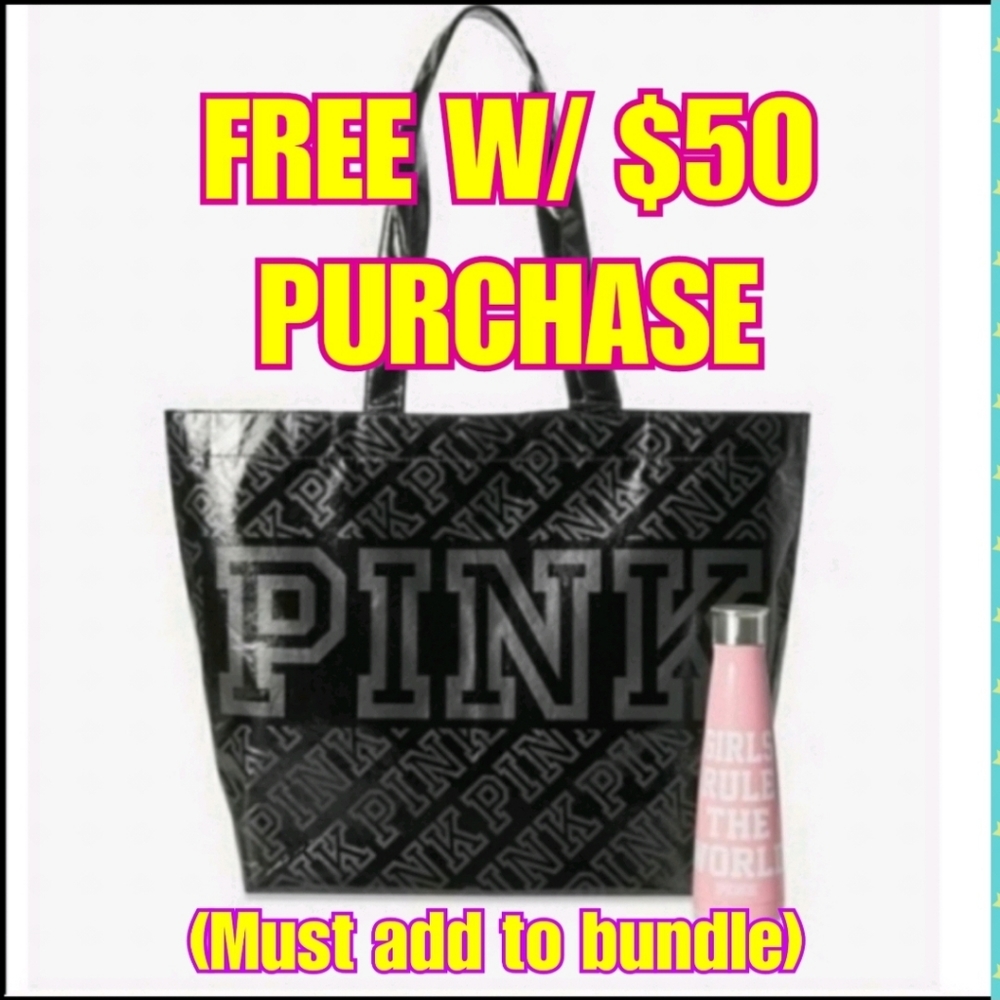 S'well × VSPINK bottle girls rule the world FREE W/ $50 PURCHASE